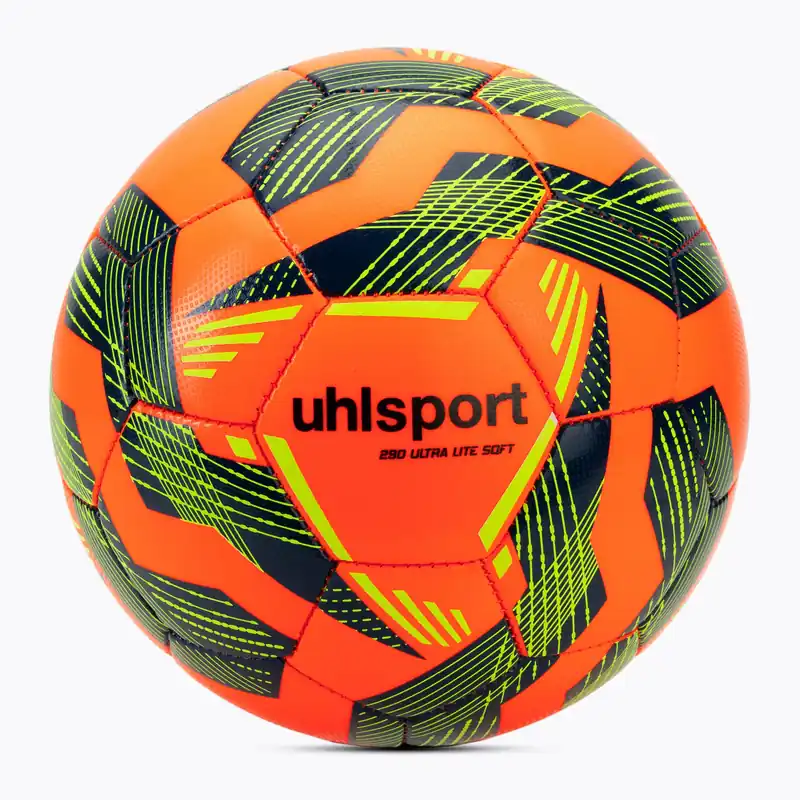 Fotbalový míč uhlsport Ultra Lite Soft 290 fluo orange/navy/fluo yellow velikost 4 Rychlé Dodání