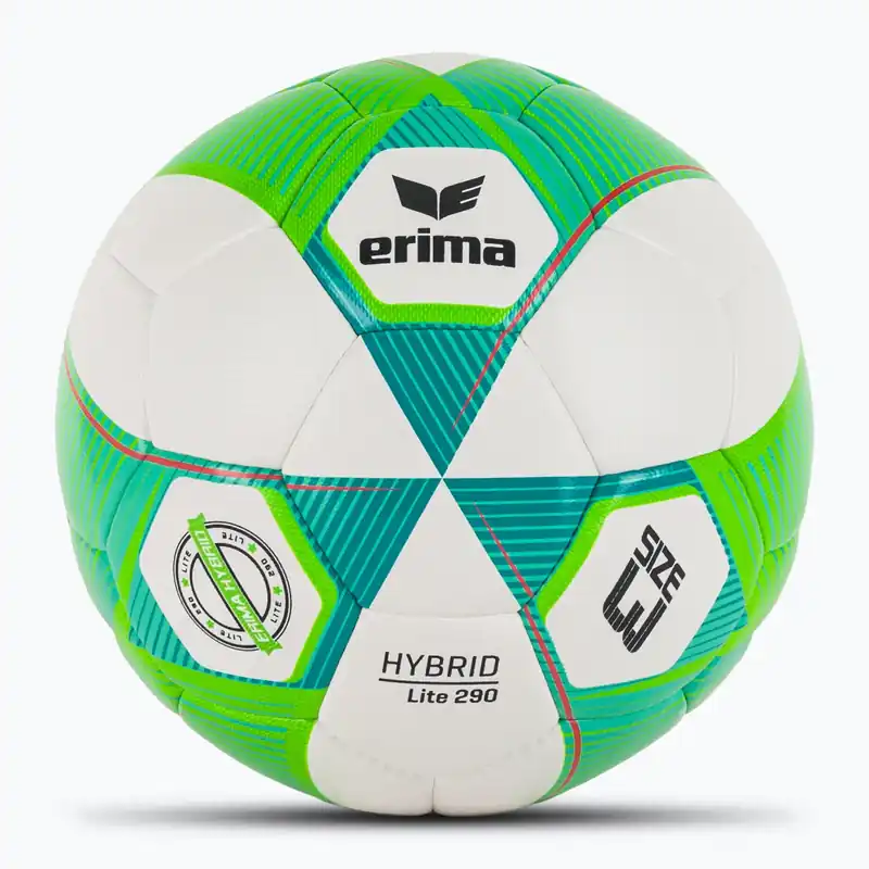 Fotbalový míč ERIMA Hybrid Lite 290 green gecko/petrol velikost 3 Akční Nabídka