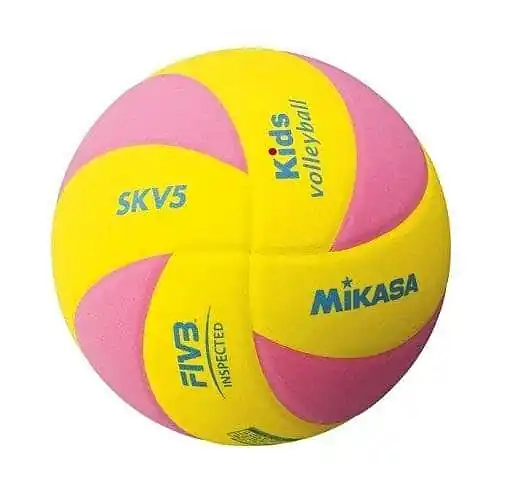 Míč volley MIKASA KIDS SKV5 - růžová Autentický