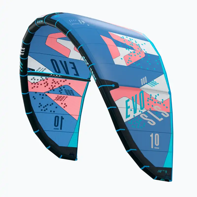 DUOTONE Evo SLS 2023 kite blue 44230-3013 kitesurfing kite Autentický