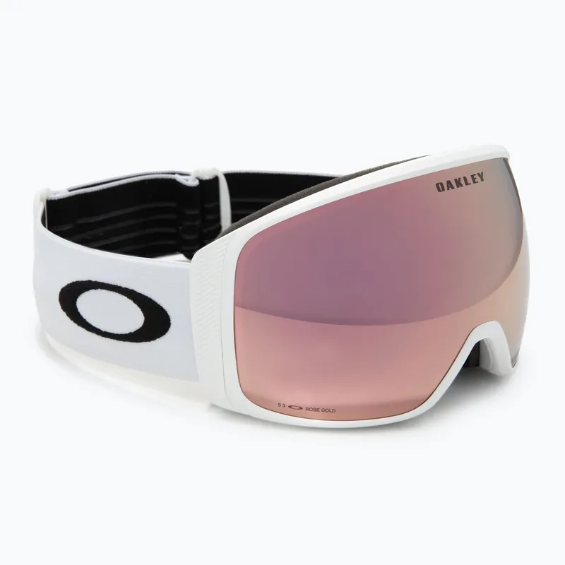 Vysoce Kvalitní Lyžařské brýle Oakley Flight Tracker L matte white/prizm rose gold iridium