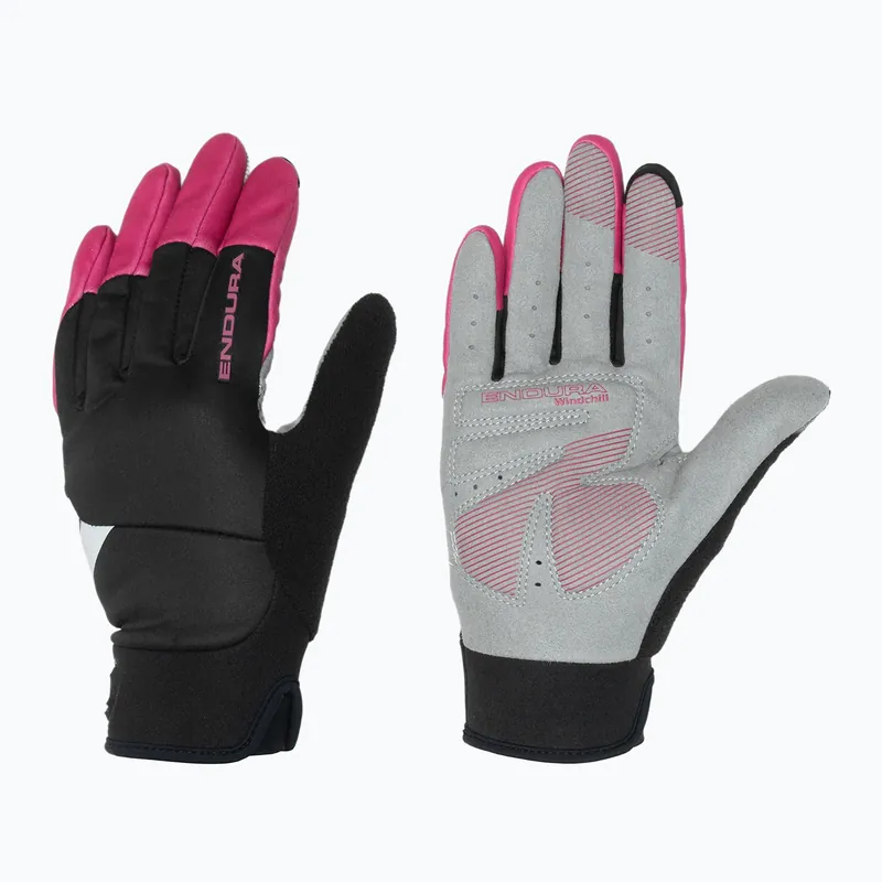 Dámské cyklistické rukavice Endura Windchill W cerise Časově Omezené