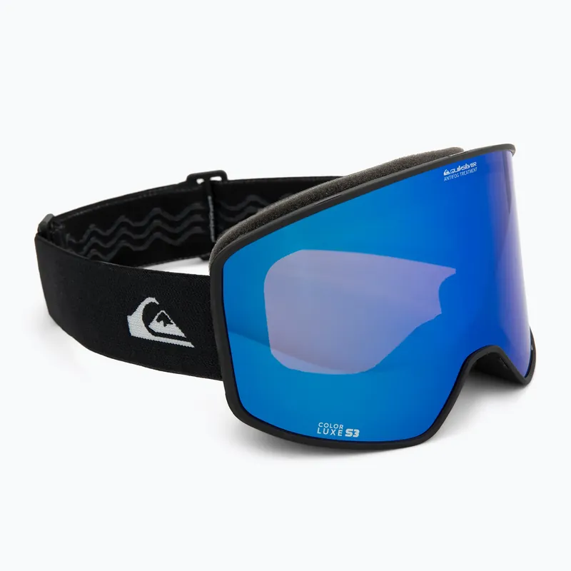 Nejlepší Volba Snowboardové brýle Quiksilver Storm black/black clux ml blue