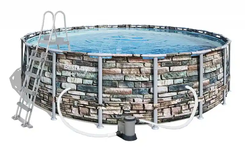 Nejprodávanější Bazén Power Steel Stone 5,49 x 1,32 m - 56886