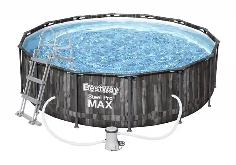 Nejprodávanější Bazén Steel Pro Max Wood 4,27 x 1,07 m - 5614Z
