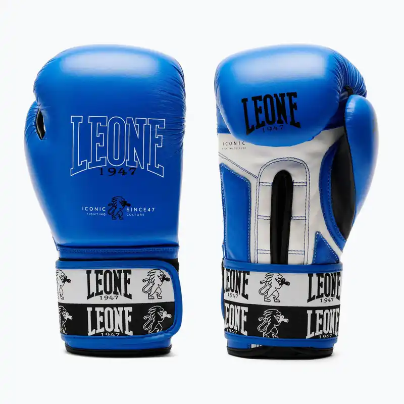 Dokud Zásoby Vydrží Boxerské rukavice LEONE 1947 Iconic blue