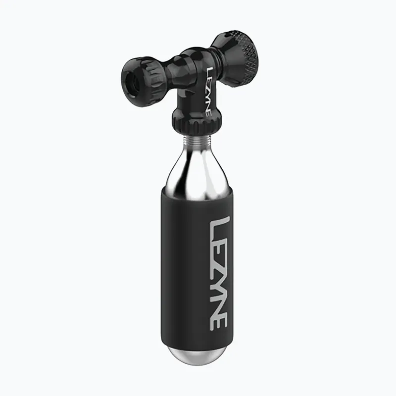 Omezená Nabídka Cyklistická pumpa Lezyne Control Drive CO2 + 1 x cartridge 16 g gloss black