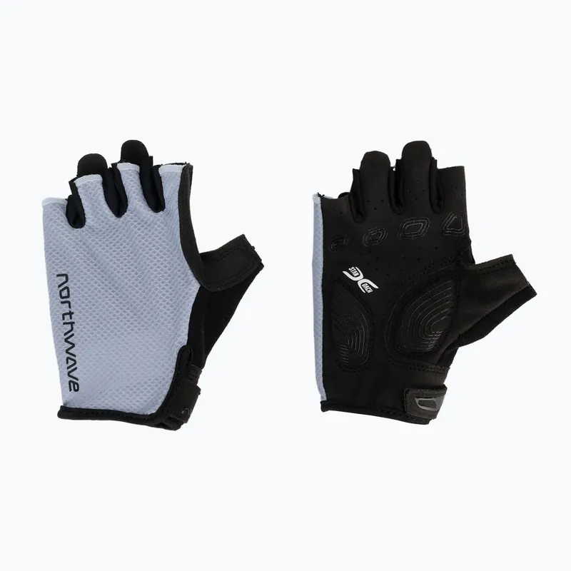 Ověřený Dámské cyklistické rukavice Northwave Active Max Short Finger ice grey