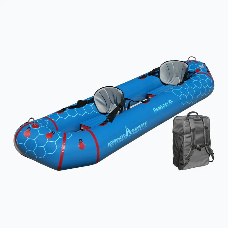 Advanced Elements Packlite+ XL ponton PackRaft pro 2 osoby modrý AE3038 Omezená Nabídka