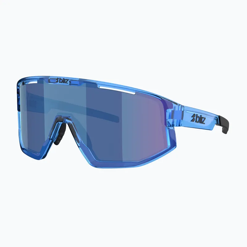 Sluneční brýle Bliz Fusion transparent blue/smoke blue multi Vrácení Zdarma