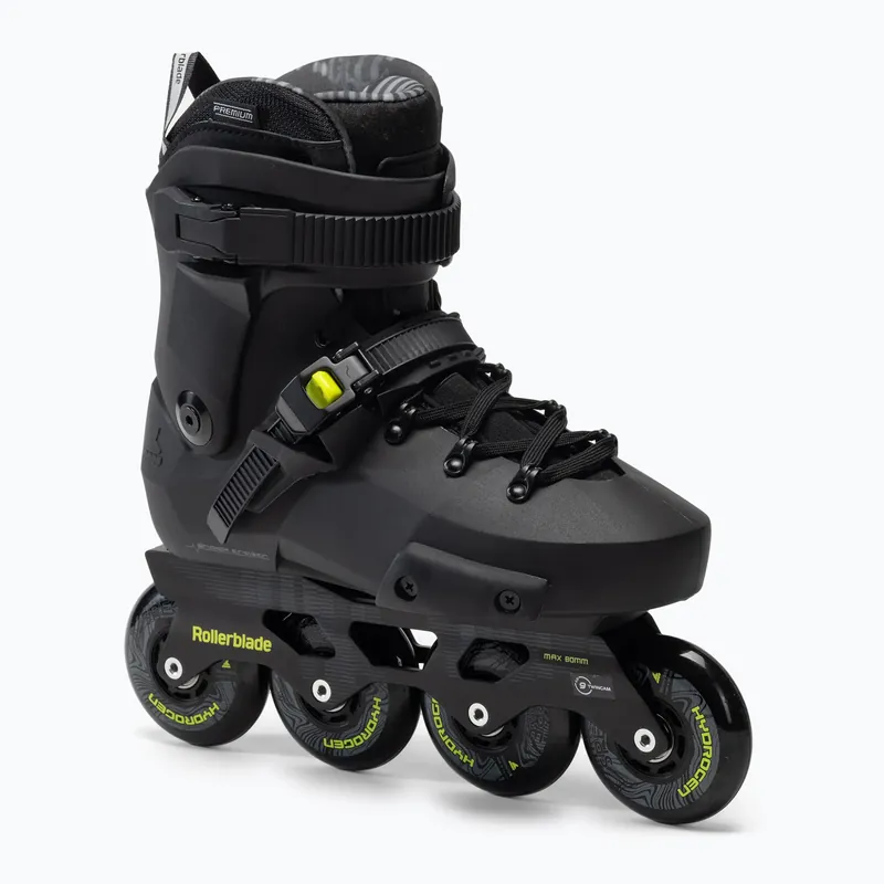 Pánské kolečkové brusle Rollerblade Twister XT black/lime Speciální Cena