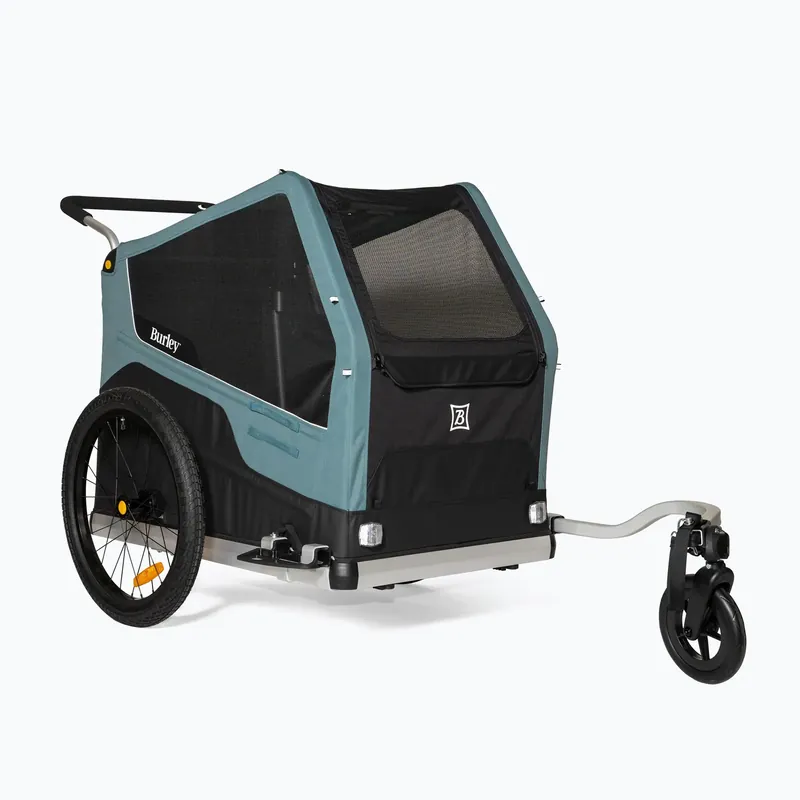 Burley Bark Ranger XL černo-modrý přívěs na kolo pro psy 947107 Sleva
