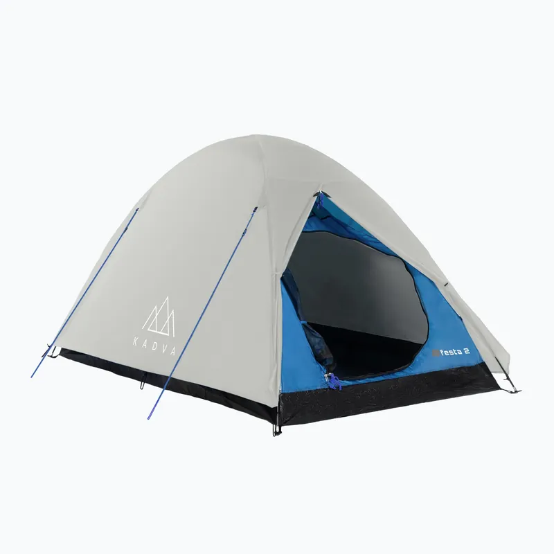 Expresní Doručení Kempingový stan pro 2 osoby KADVA Festa 2 grey/blue