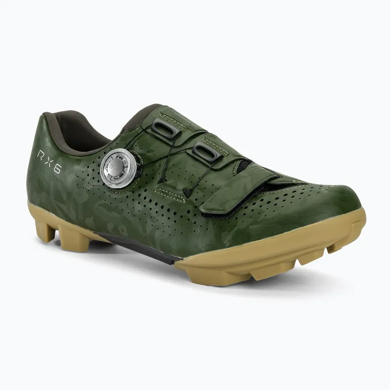 Nejprodávanější Pánské gravel tretry Shimano SH-RX600 green