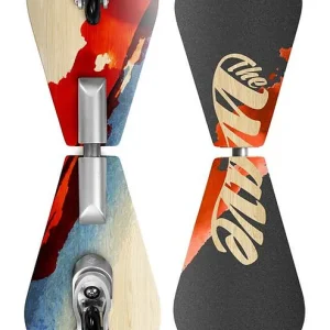 Waveboard Street Surfing WAVE RIDER Abstrakt, dřevěný Nová Kolekce