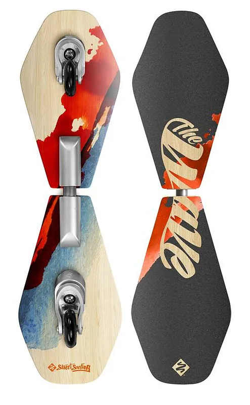 Waveboard Street Surfing WAVE RIDER Abstrakt, dřevěný Nová Kolekce