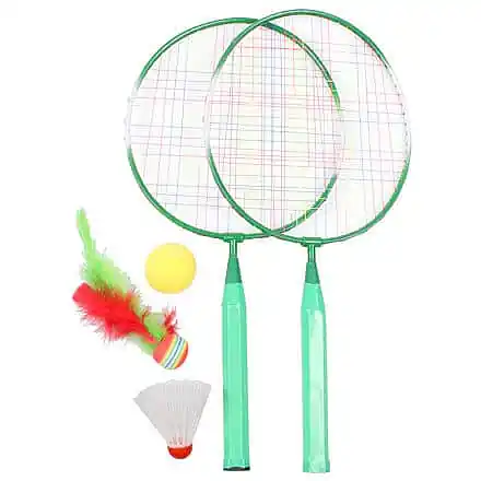 Akce Training Set JR badmintonová sada zelená