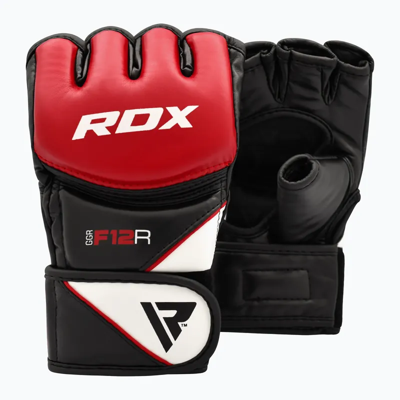 Cenově Výhodný Grapplingové rukavice RDX Glove New Model GGRF-12R red