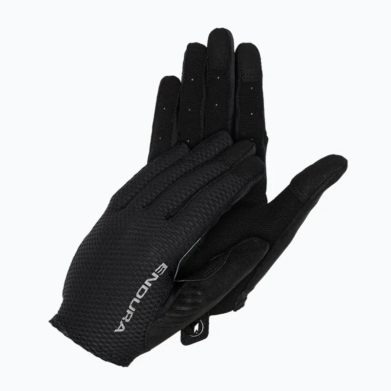 Pánské cyklistické rukavice Endura EGM Full Finger black Must-Have