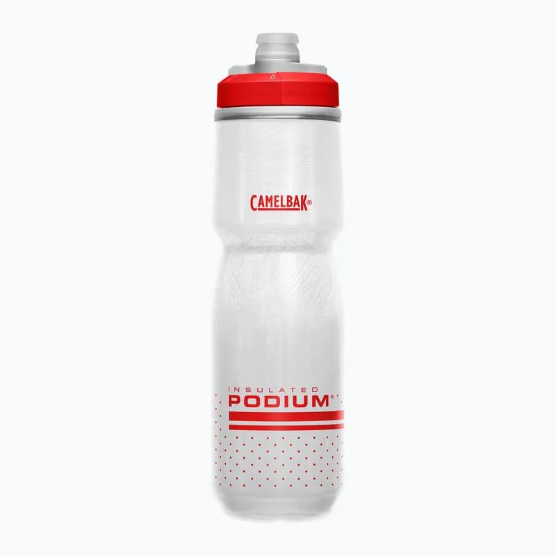 Speciální Cena Cyklistická láhev CamelBak Podium Chill 710 ml fiery red/white