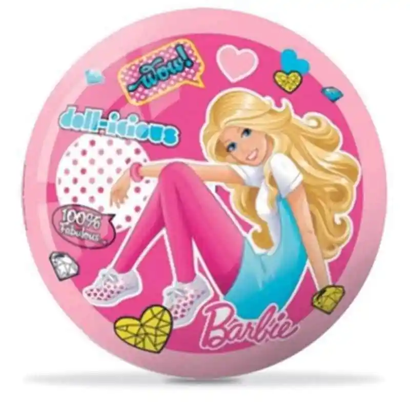 Nejlepší Volba Míč MONDO dětský BARBIE 140 mm - růžová