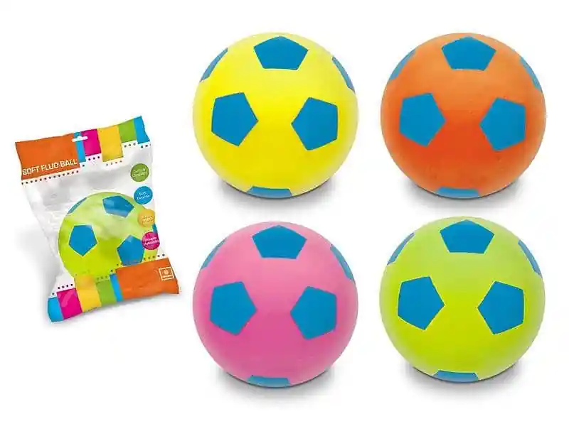 Akční Nabídka Míč kopaná MONDO SOFT 20cm FLUO