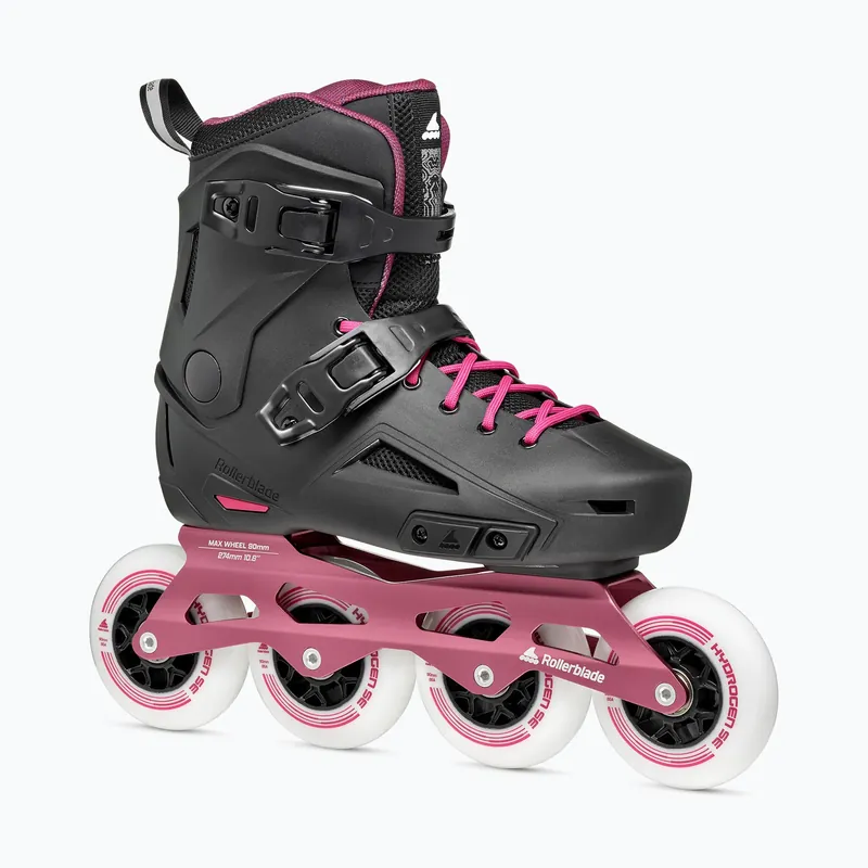 Dámské kolečkové brusle Rollerblade Lightning 90 W black/sangria Hit Sezóny