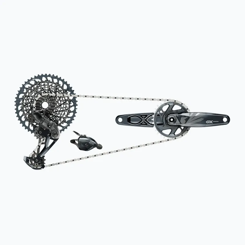 Nová Kolekce Skupina příslušenství SRAM AM GX Eagle Dub 170 Lunar černá 00.7918.095.002
