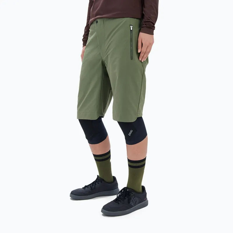 Cenový Hit Dámské cyklistické šortky POC Essential Enduro epidote green
