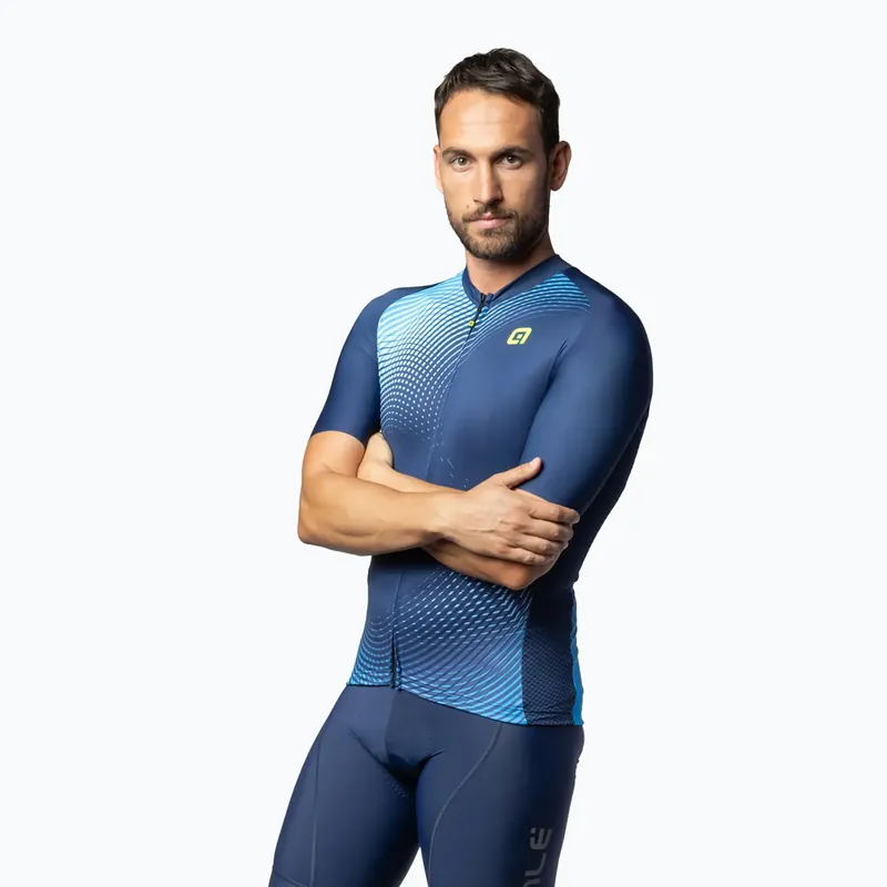 Nakupujte Hned Pánský cyklistický dres Alé Optical blue