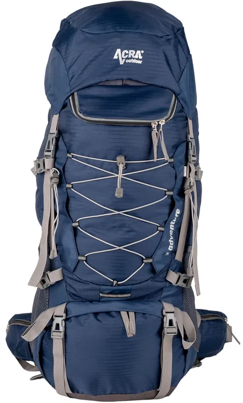 Jen Po Omezenou Doba ACRA Batoh Adventure 75 L na náročnou horskou turistiku modrý BA75-MO