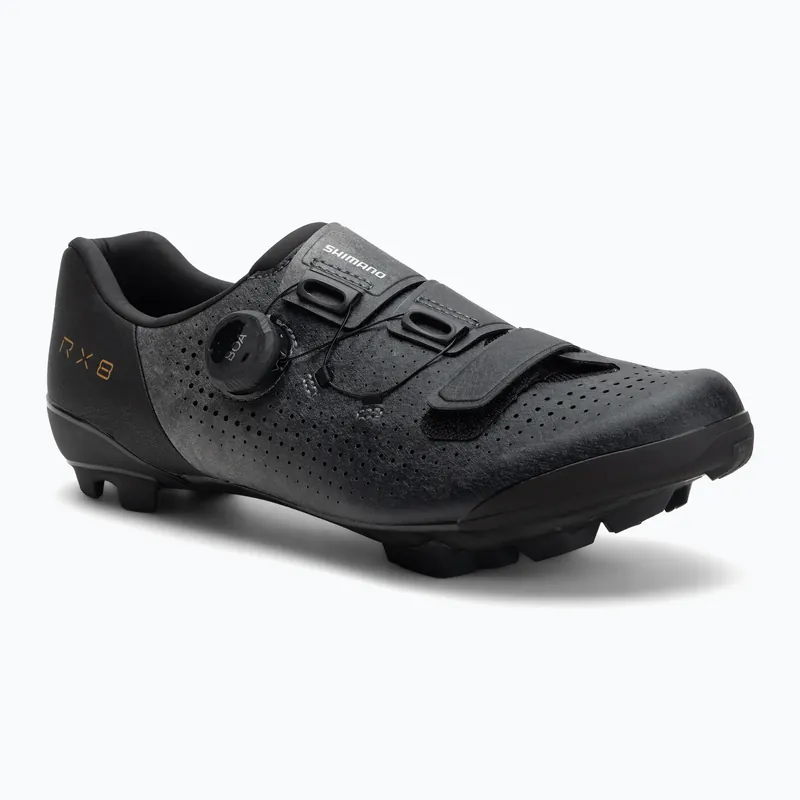 Shimano SH-RX801 pánská obuv na štěrk černá Autentický