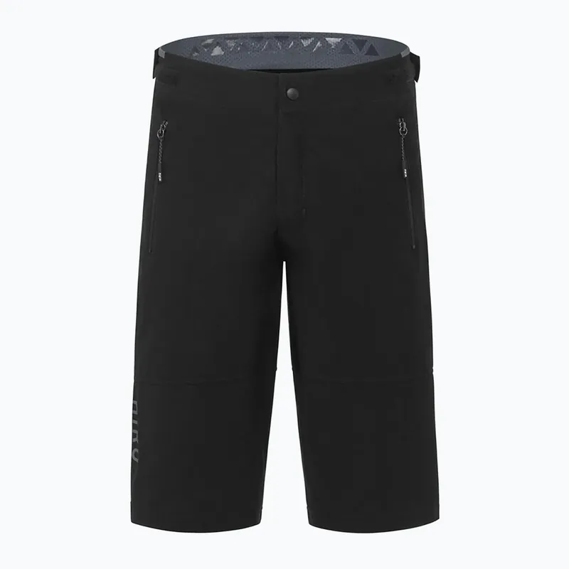 Super Cena Pánské cyklistické šortky HIRU Advanced Baggy full black