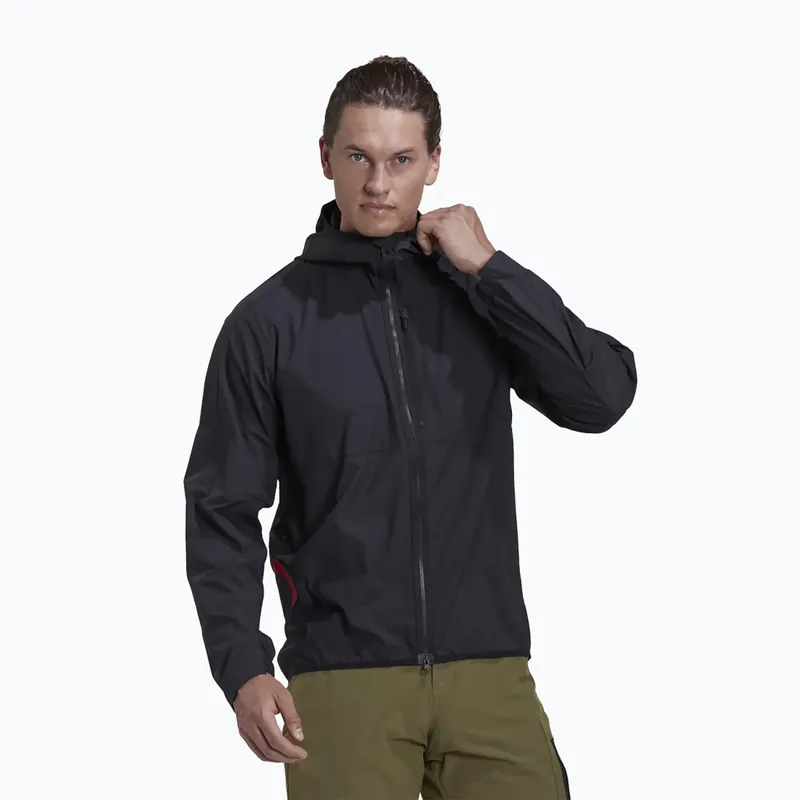 Vysoce Kvalitní Pánská cyklistická bunda adidas FIVE TEN Wind black