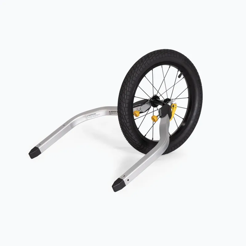 Burley Jogger Kit Přívěs pro jedno kolo stříbrný BU-960137 Dokud Zásoby Vydrží