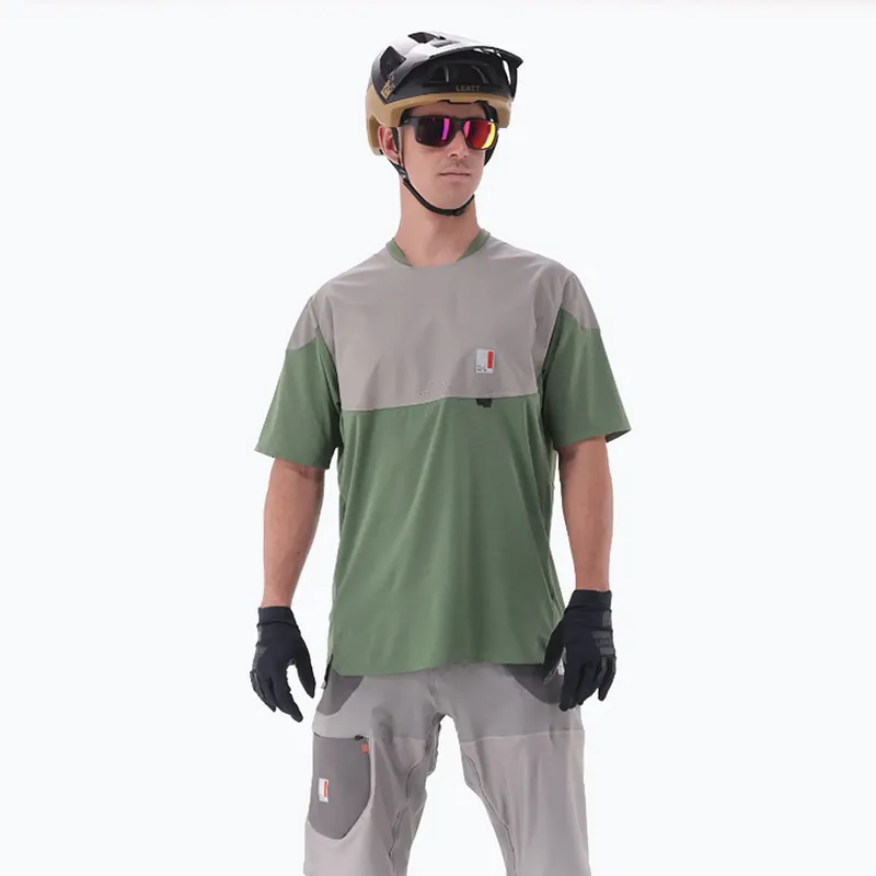 Pánský cyklistický dres Leatt MTB AllMtn 3.0 spinach Must-Have