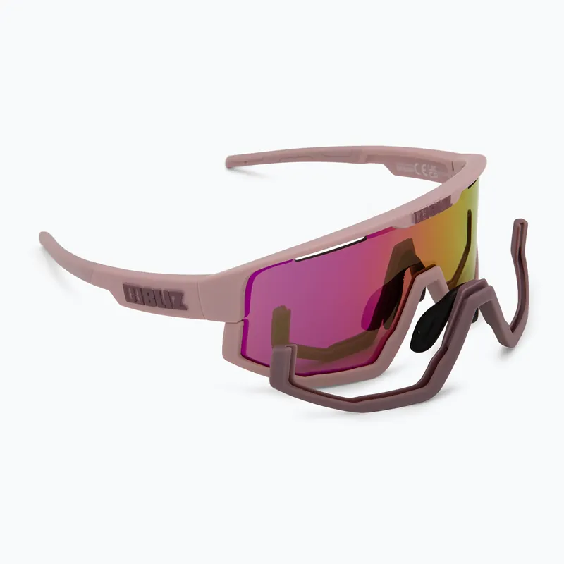 Sluneční brýle Bliz Fusion Small matt pink/brown w pink multi Hit Sezóny