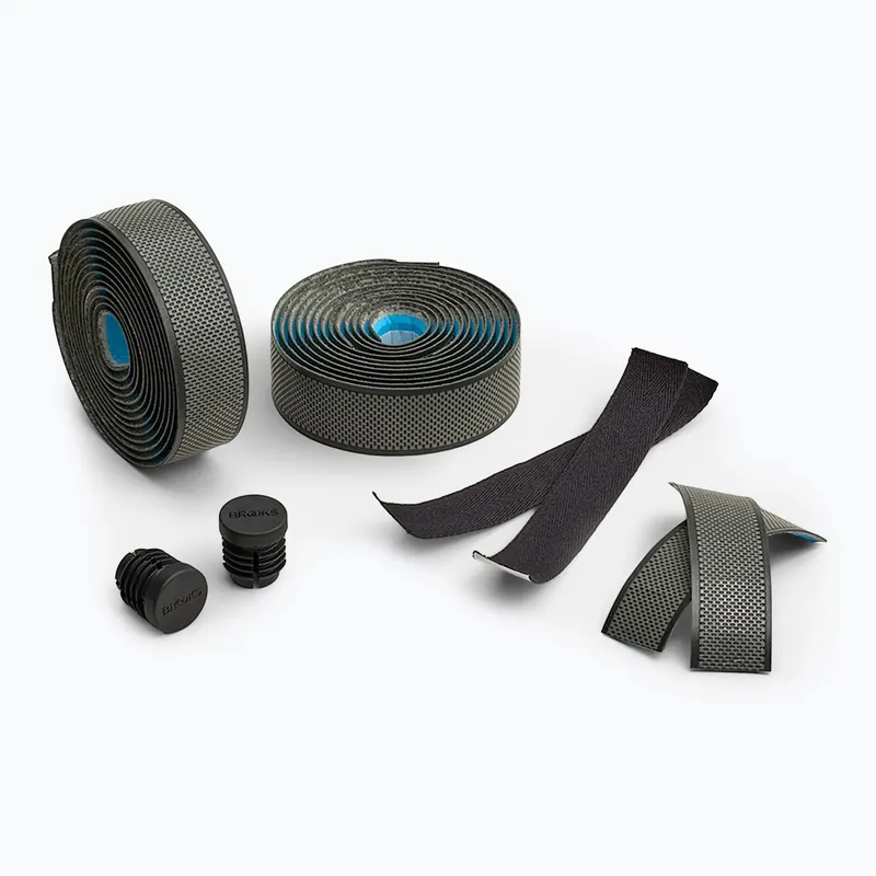 Horká Nabídka Omotávka na řídítka Brooks England Cambium Rubber Bar mud green