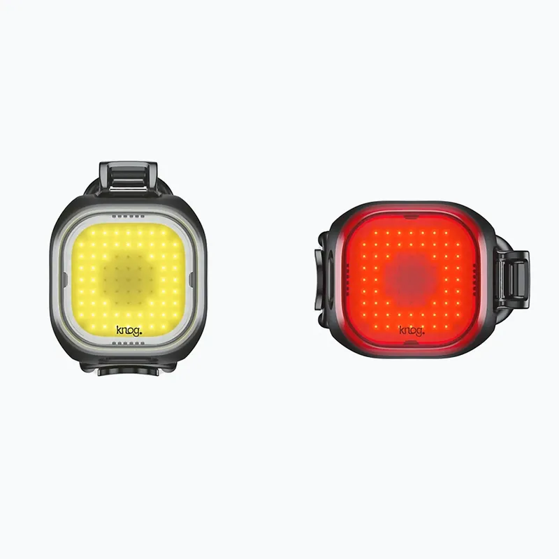 Knog Blinder Mini Square Twinpack 12988 sada přední + zadní světlo na kolo Nejlepší Cena