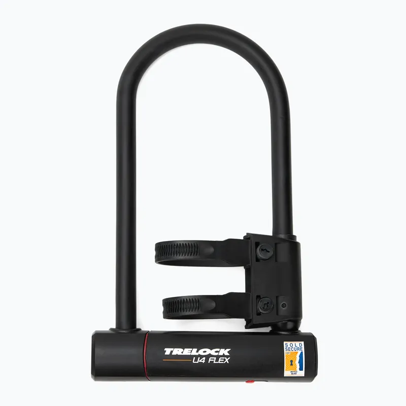 Nejprodávanější Zámek na kolo Trelock U4 Flex U-Lock černý