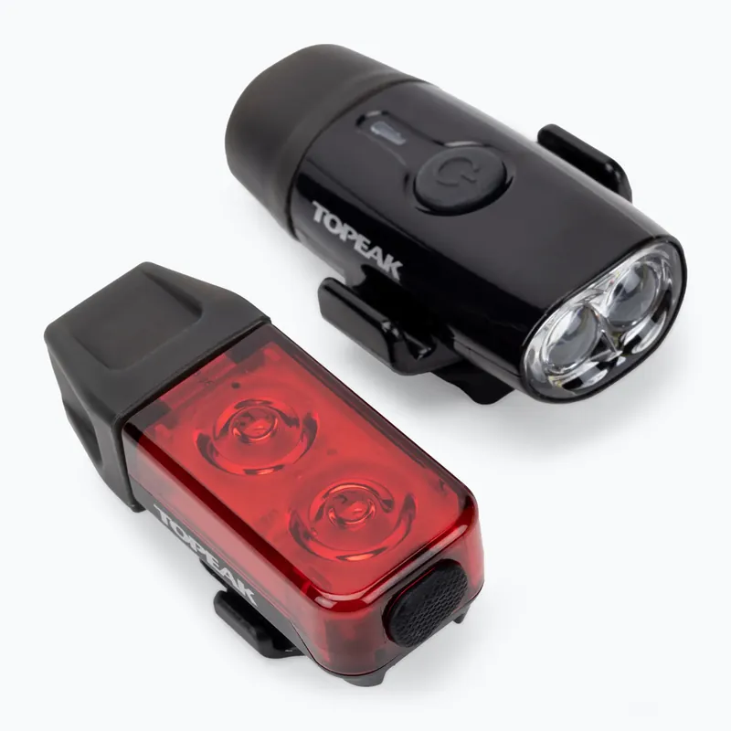 Sada světel na kolo Topeak Power Lux Usb Combo černá T-TMS098 Ihned K Objednání