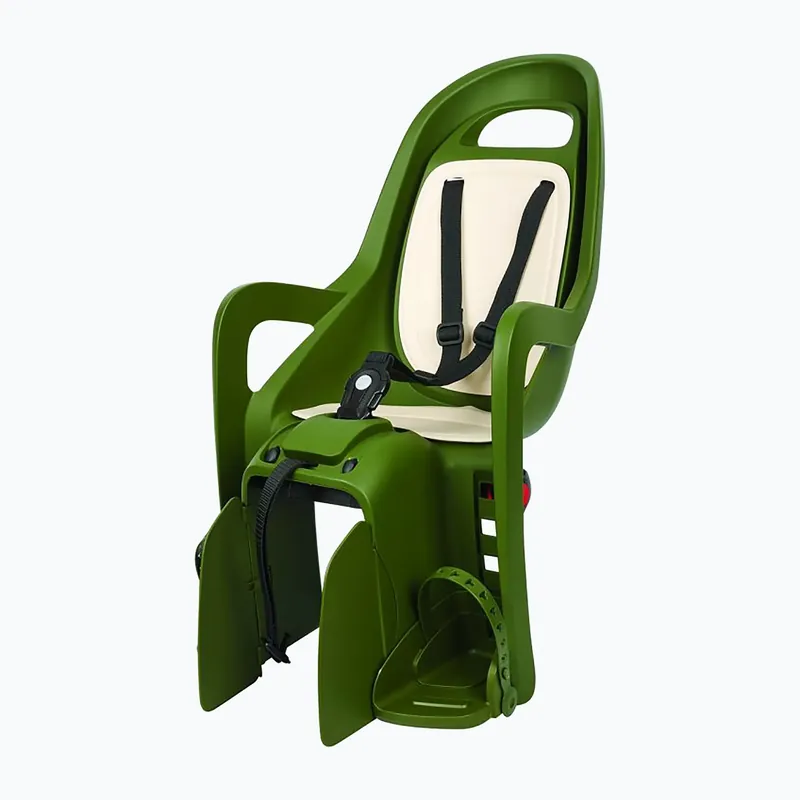 Zlevněný Dětská sedačka na kolo Polisport Groovy RS+ dark green/cream