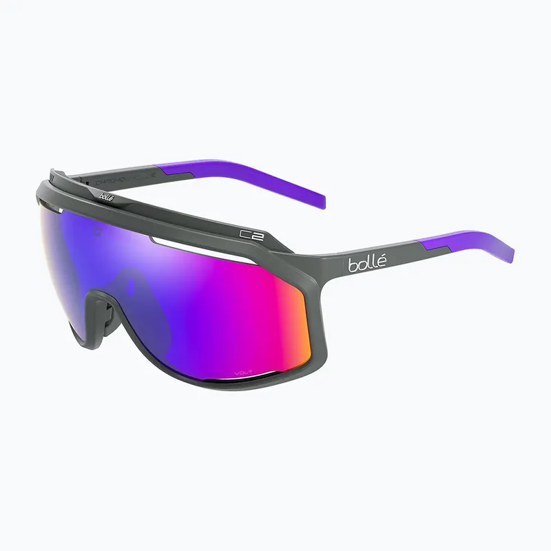 Sluneční brýle Bollé Chronoshield titanium matte/volt ultraviolet Vysoce Kvalitní