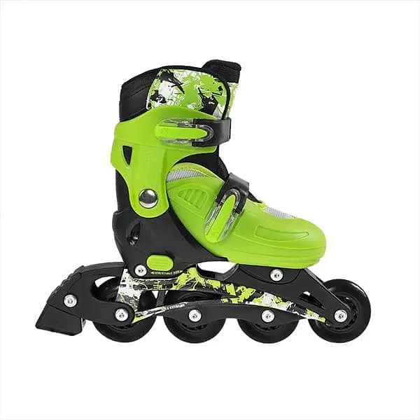 Tovární Cena NJ 082 ZELENÉ DĚTSKÉ KOLEČKOVÉ BRUSLE NILS EXTREME - M 36-39