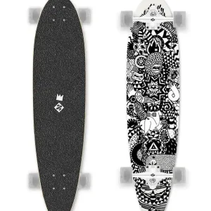 Značkový Longboard Street Surfing CUT KICKTAIL 36” Rumble Jungle