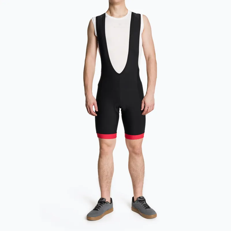 Autentický Pánské cyklistické šortky Endura Xtract Gel II Bibshort red