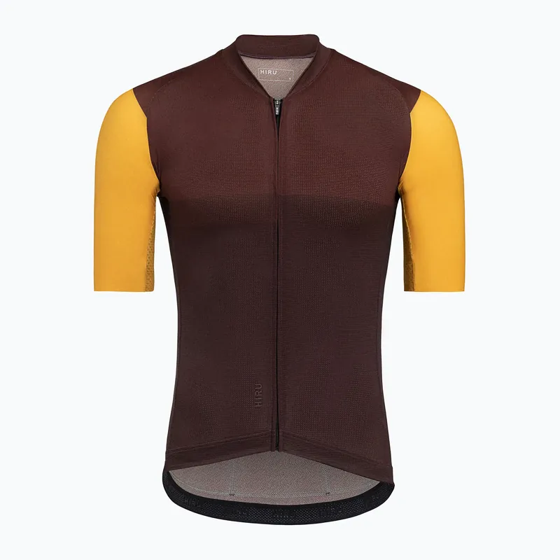 Pánský cyklistický dres HIRU Advanced chocolate Nejlepší Volba