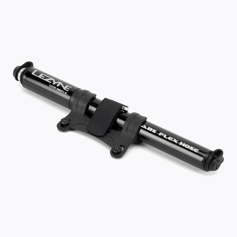 Lezyne Lite Drive HP M Abs 160psi střední černá LZN-1-MP-LTDR-V1M04 Zlevněný