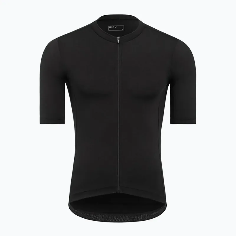 Rychlé Dodání Pánský celočerný cyklistický dres HIRU Core