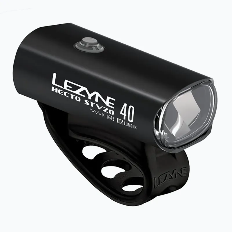 Akce Světlo na kolo přední Lezyne Hecto Drive Stvzo 40 gloss black